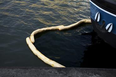 2 Stück Ölabsorptionssperren - Gewässerschutz 13 cm Durchmesser x 5 m Länge